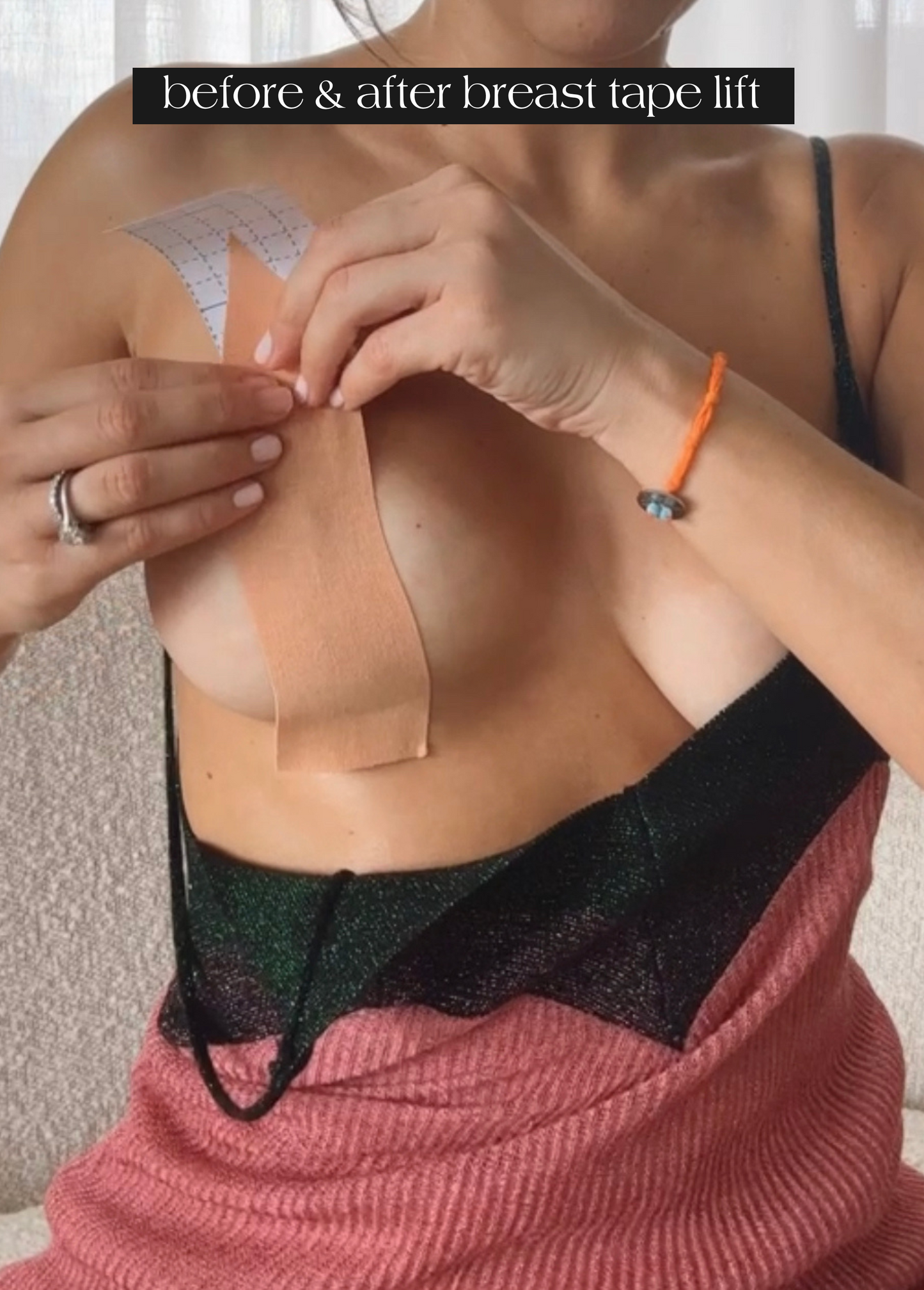 Breast Tape + Nipple Covers + DBL Sided Tape Bundle