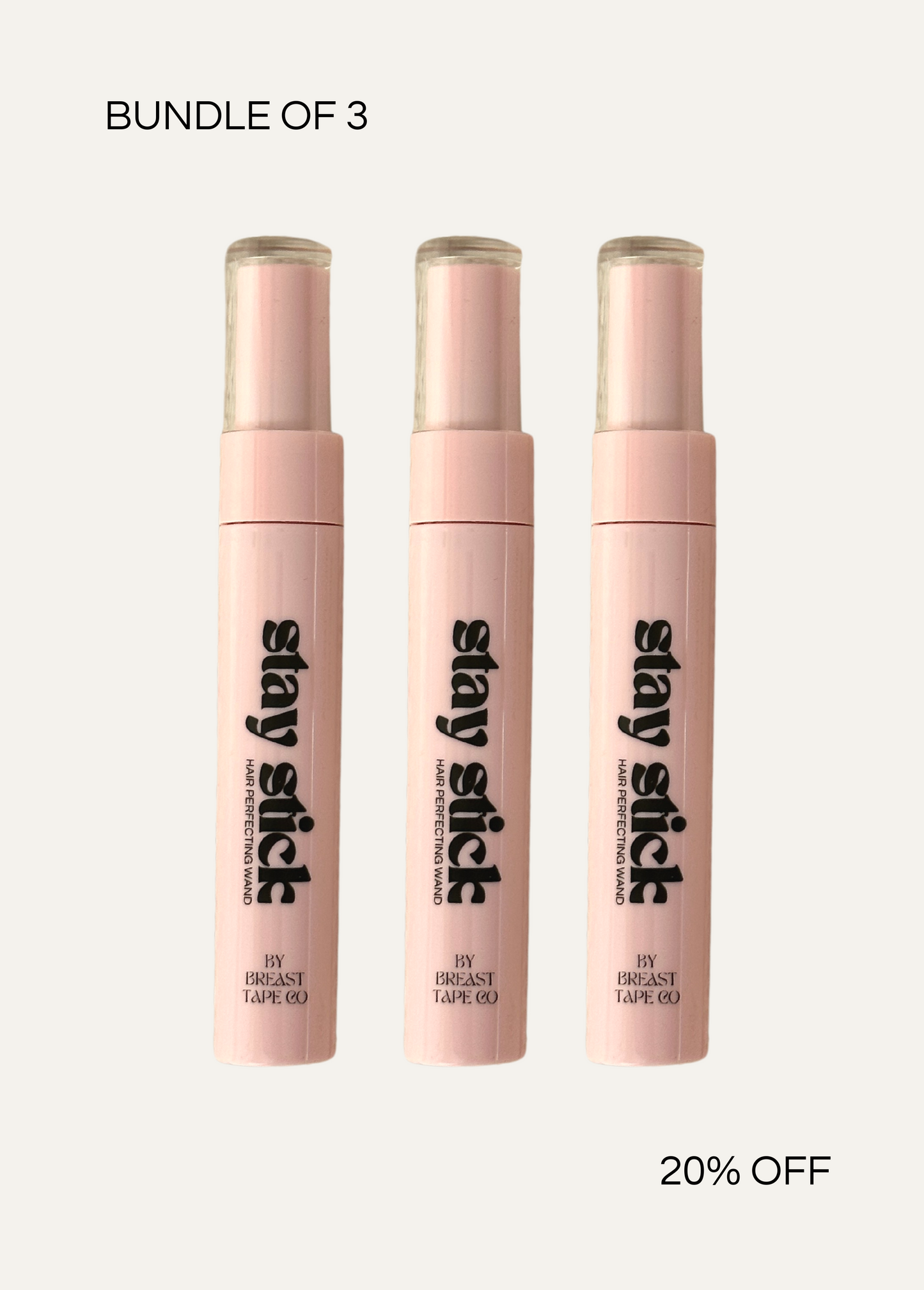 Stay Stick Hair Perfecting Wand (Bundle of 3)