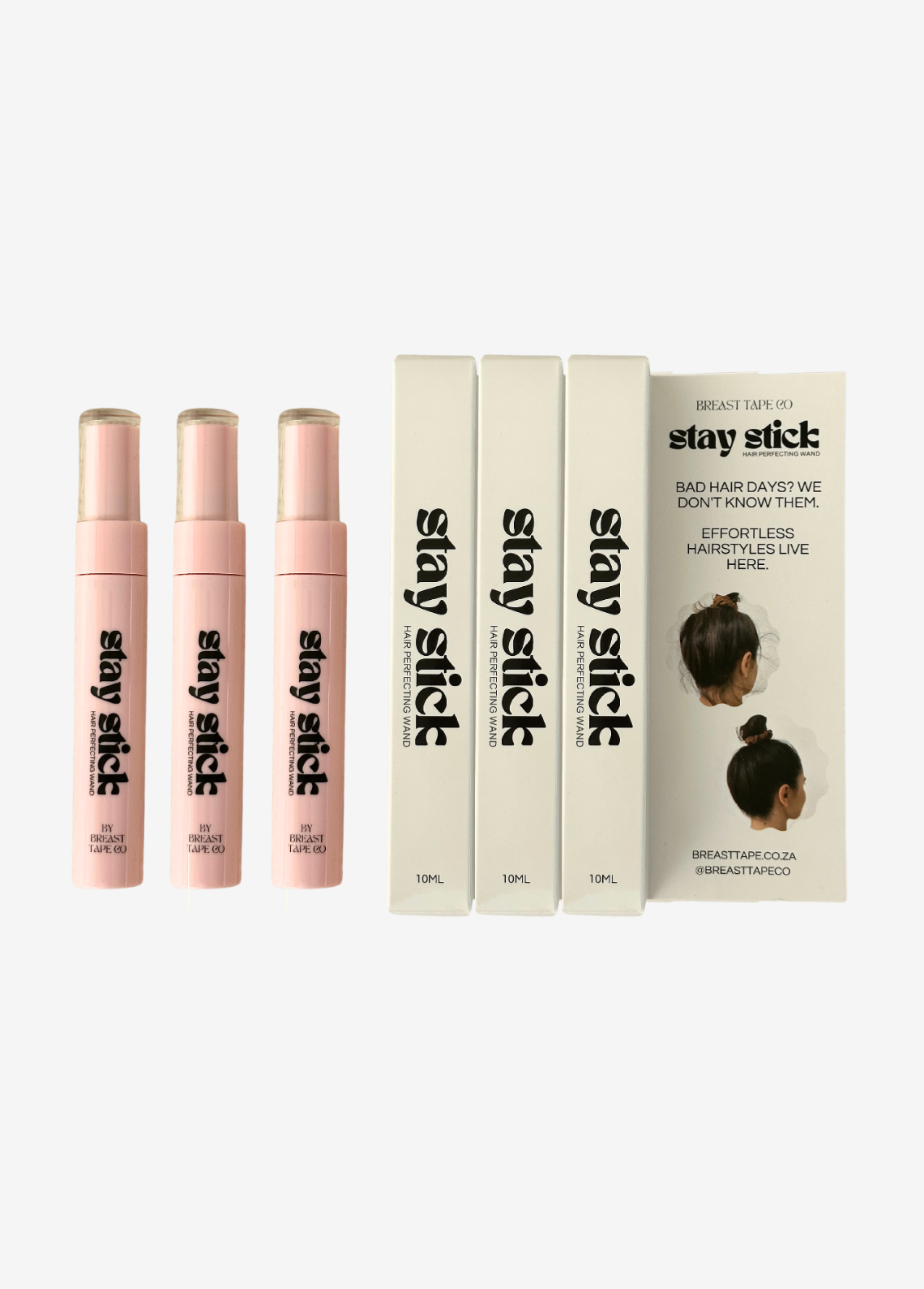 Stay Stick Hair Perfecting Wand (Bundle of 3) – Breast Tape Co