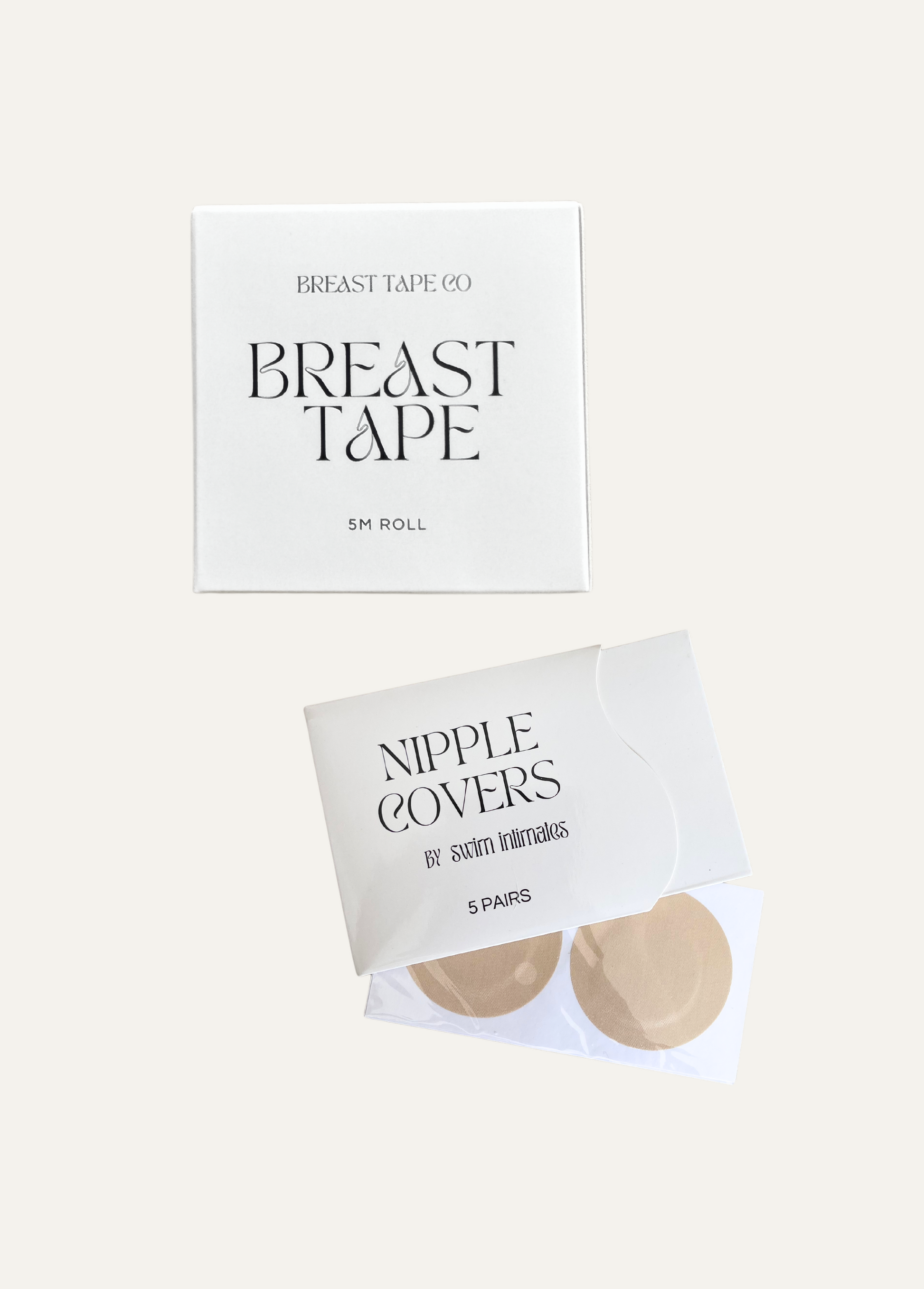 Disposable pairs of hypo allergenic nipple pasties – Elegant